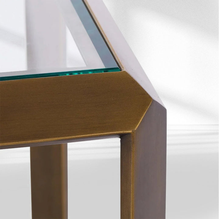 Maxic Glass Console Table