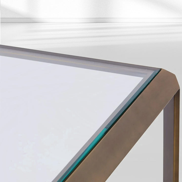 Maxic Glass Console Table