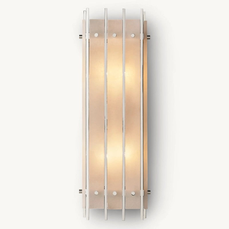 Mervin Alabaster Rectangular Wall Sconce