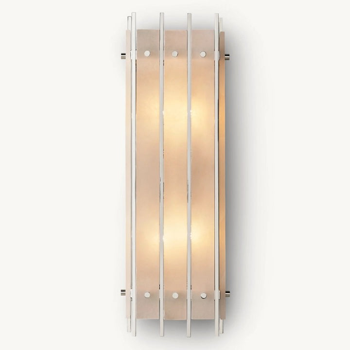 Mervin Alabaster Rectangular Wall Sconce