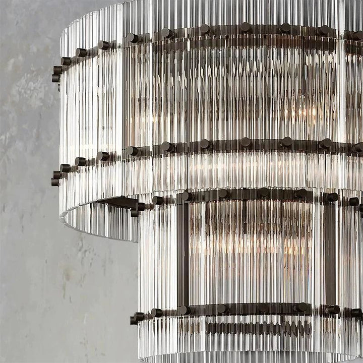 Mervin 2-Tier Round Chandelier 22"