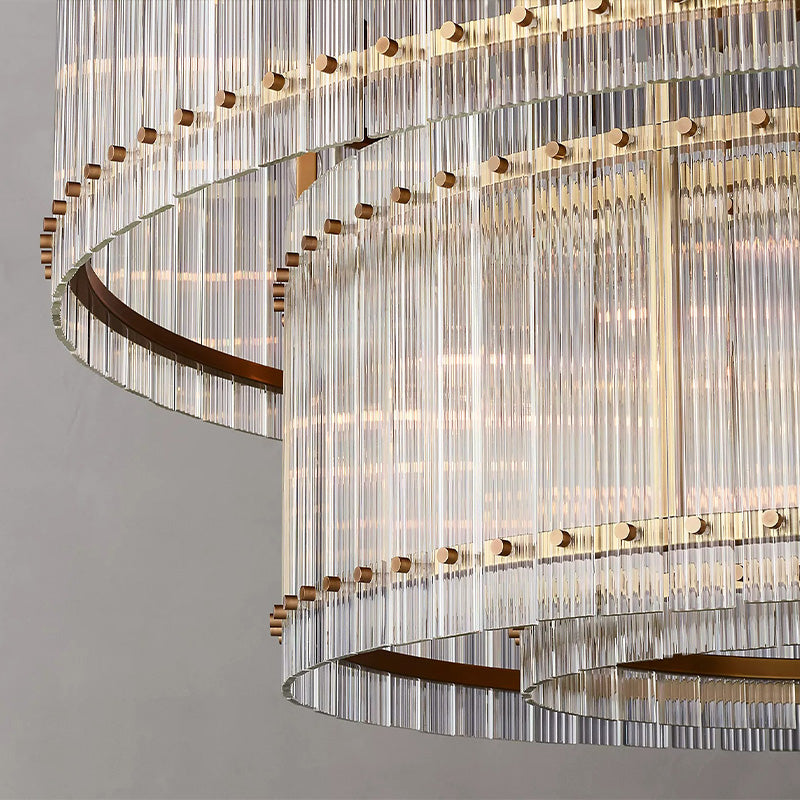 Mervin 2 Tier Round Chandelier 72''