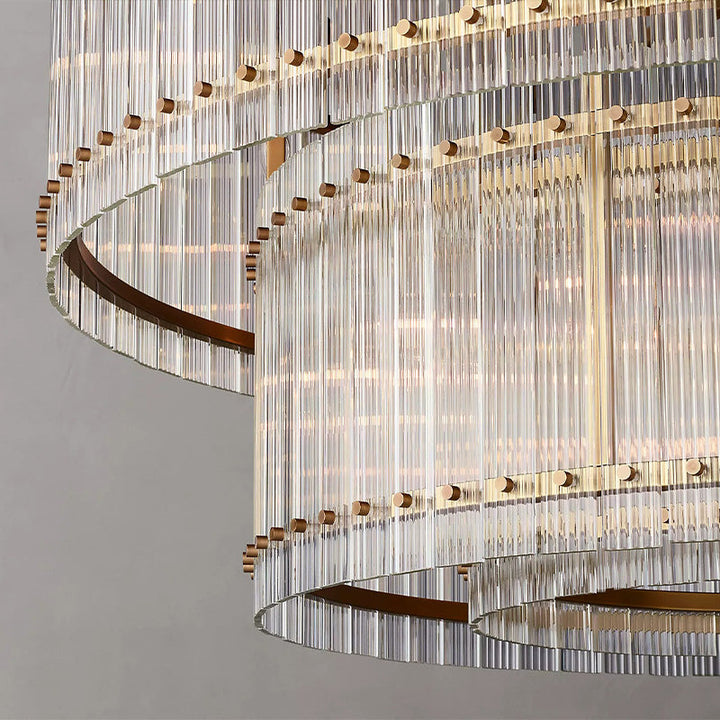 Mervin 2 Tier Round Chandelier 72''