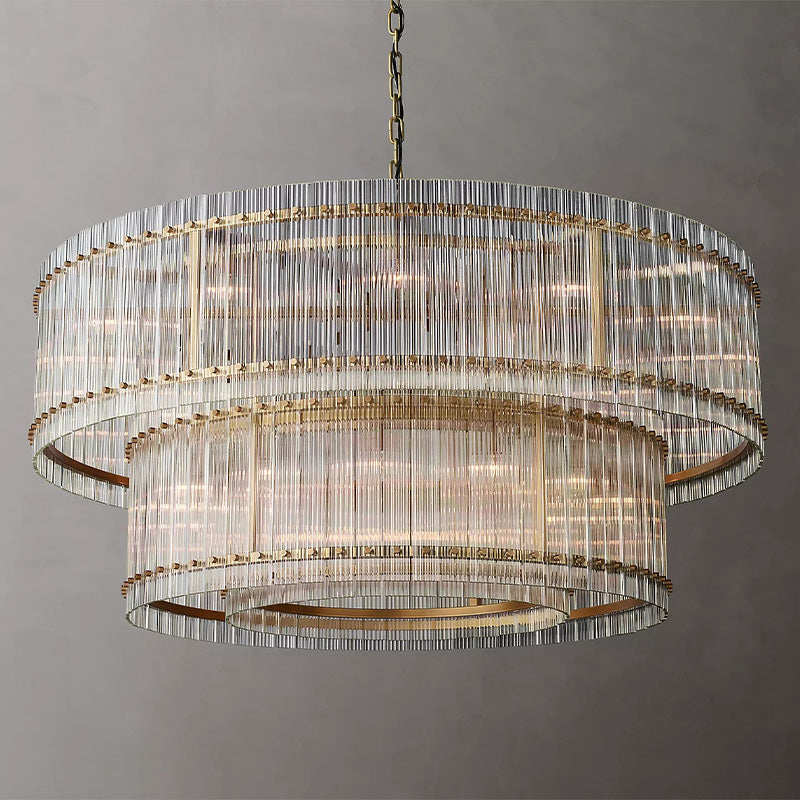 Mervin 2 Tier Round Chandelier 72''