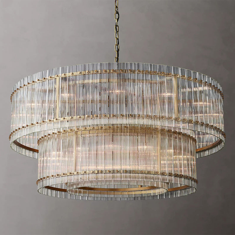 Mervin 2 Tier Round Chandelier 72''