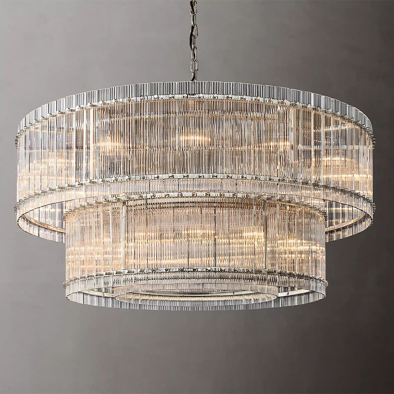Mervin 2 Tier Round Chandelier 72''