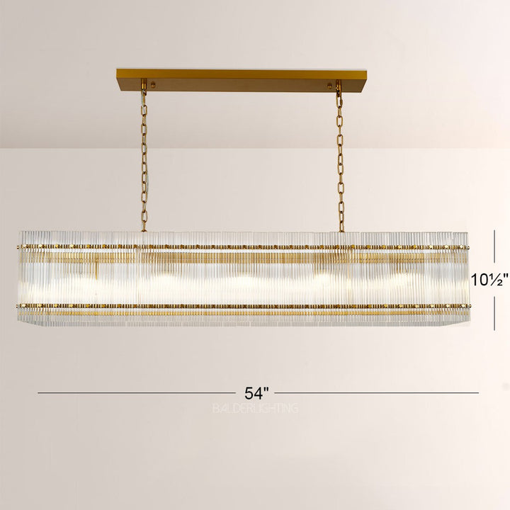 Mervin Rectangle Chandelier 54"