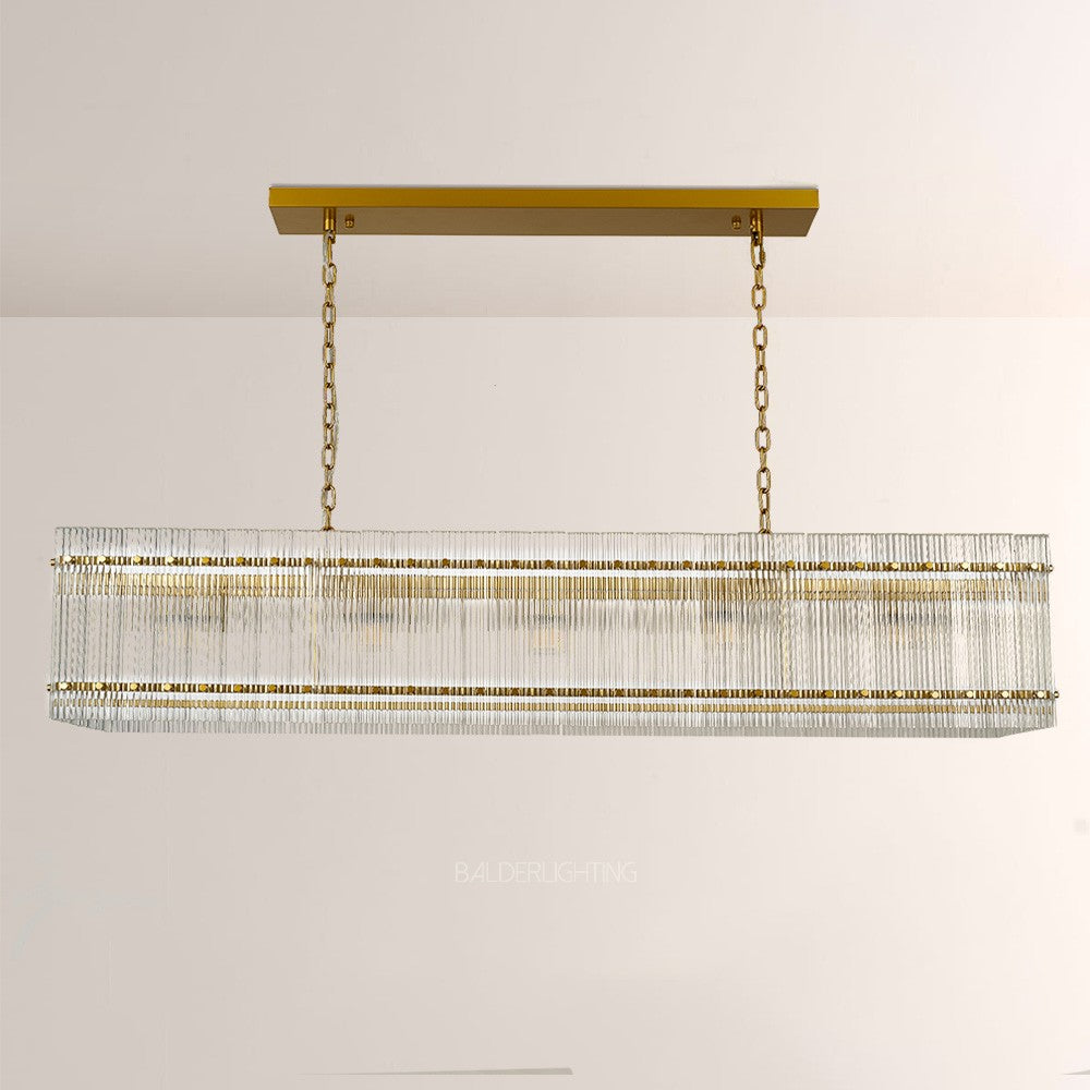 Mervin Rectangle Chandelier 54"