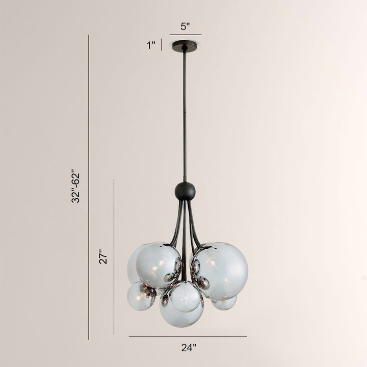 Mick Round Globe Chandelier