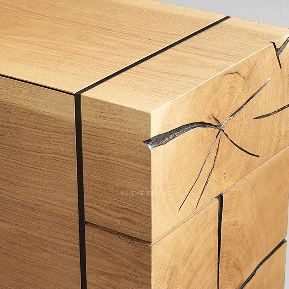 Mihaile Oak Sideboard