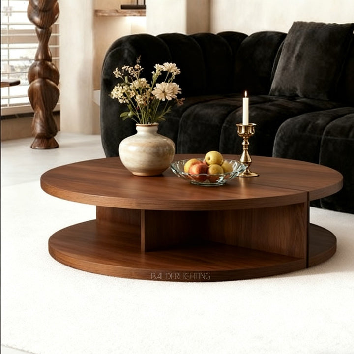 Mihaile Round Coffee Table