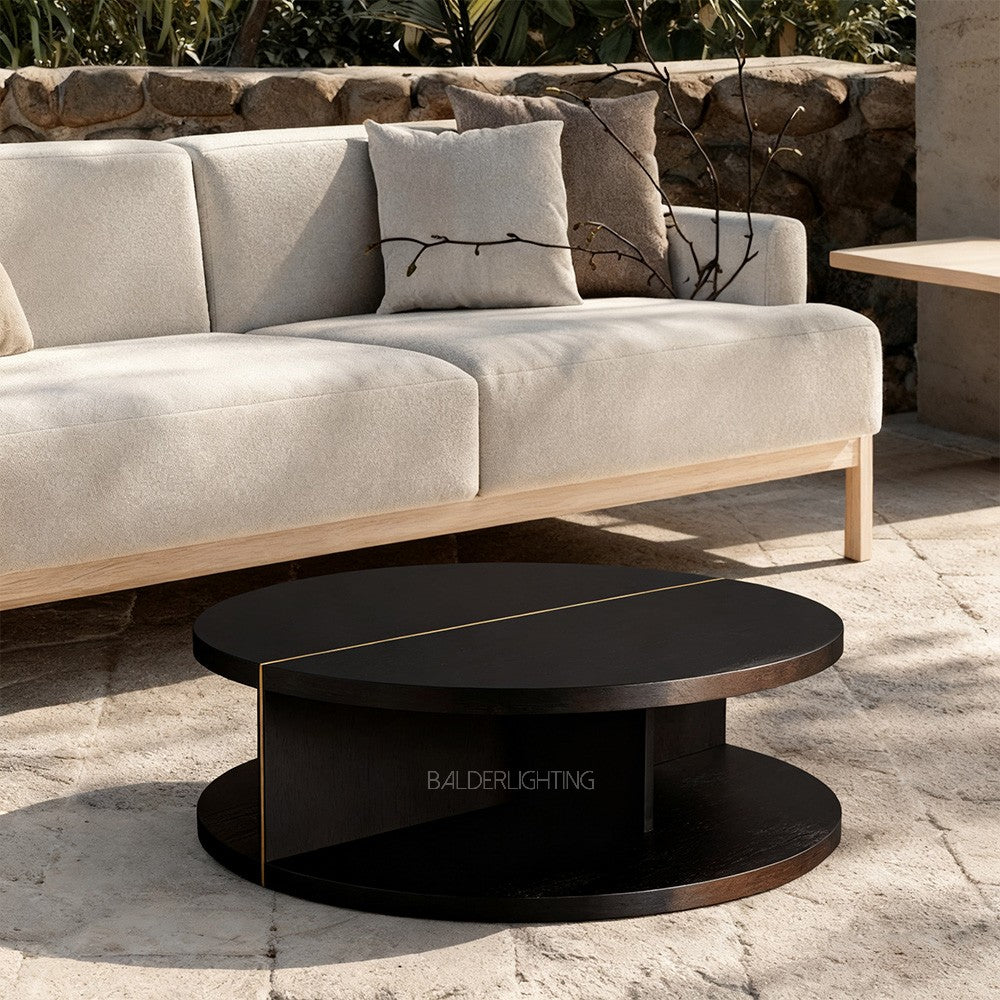 Mihaile Round Coffee Table