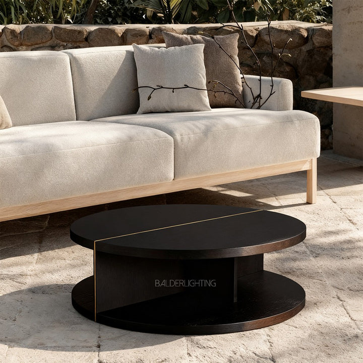 Mihaile Round Coffee Table