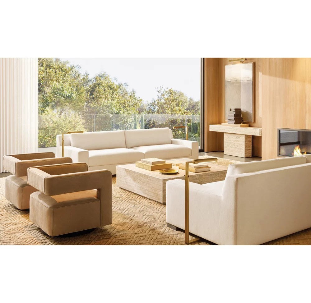 Modana Track Arm 2-Cushion Sofa