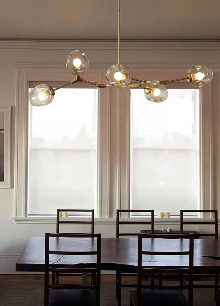 Modern Industrial Branch Chandelier