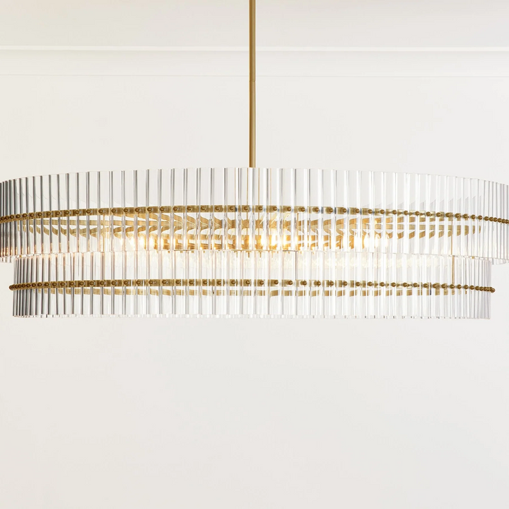 Monica Crystal Round Chandelier