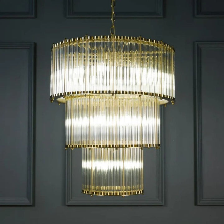 Monzi Three-Tier Chandelier
