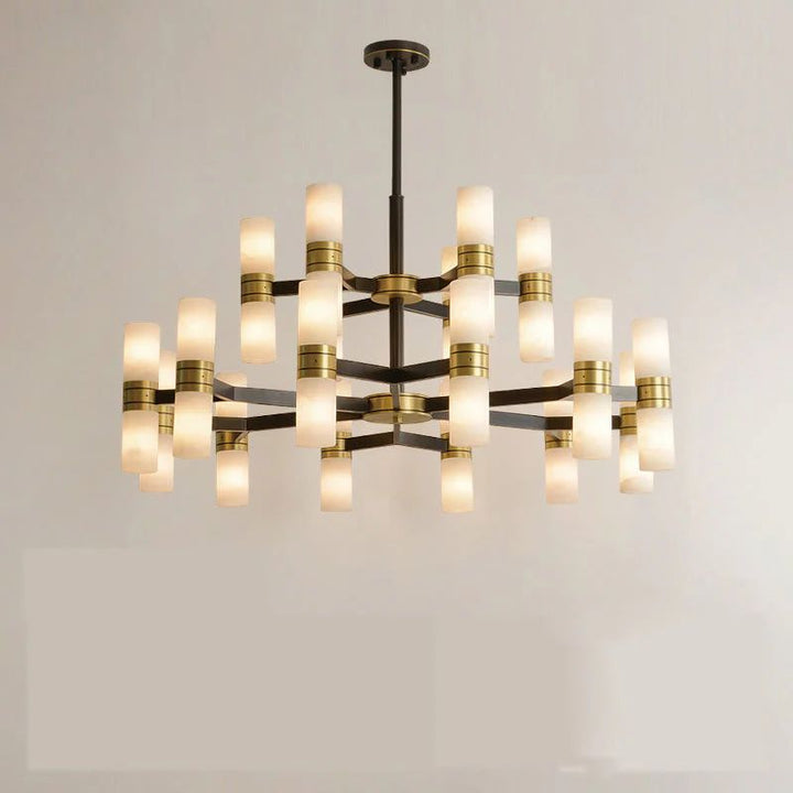 Moral Alabaster Round chandelier