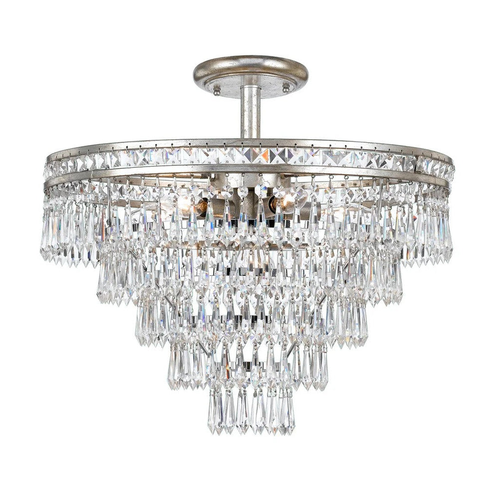 Moser Flushmount Ceiling Light 20''D 7 Lights