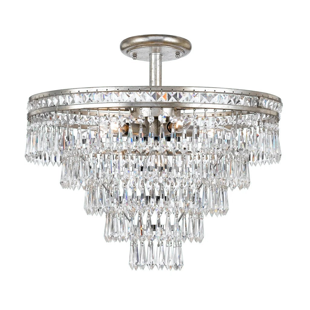 Moser Flushmount Ceiling Light 20''D 7 Lights
