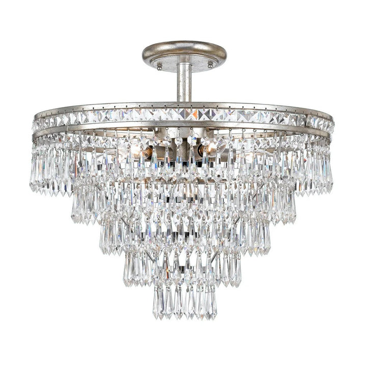 Moser Flushmount Ceiling Light 20''D 7 Lights