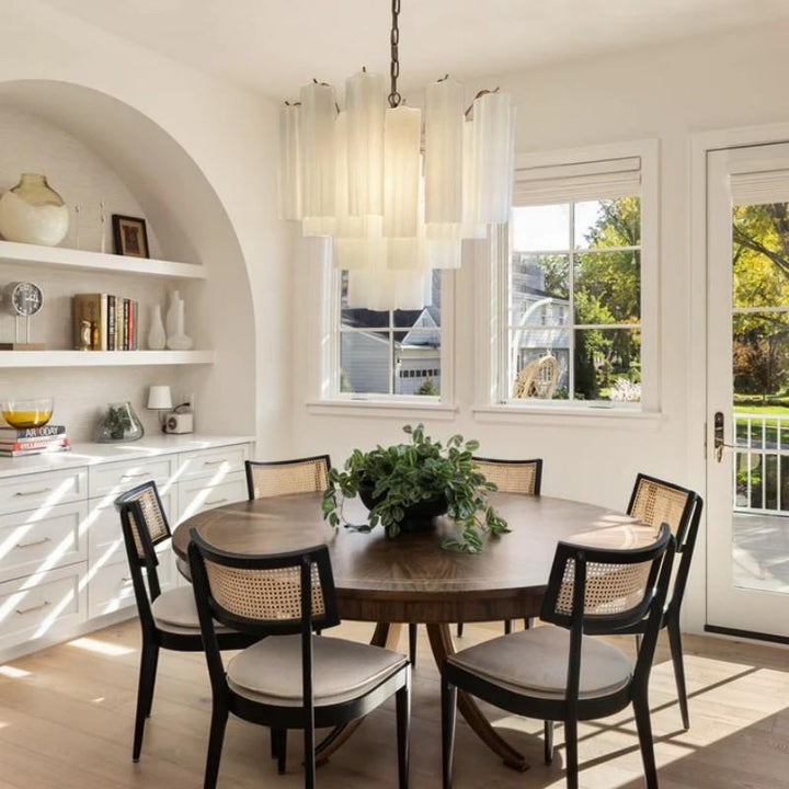 Murino Tube Chandelier  – Matte white