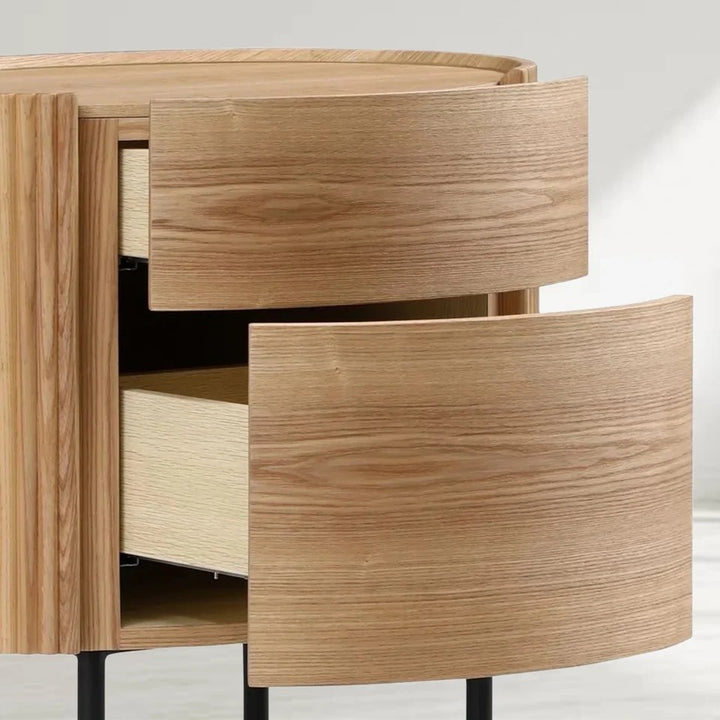 Nantie Wood Bedside Table