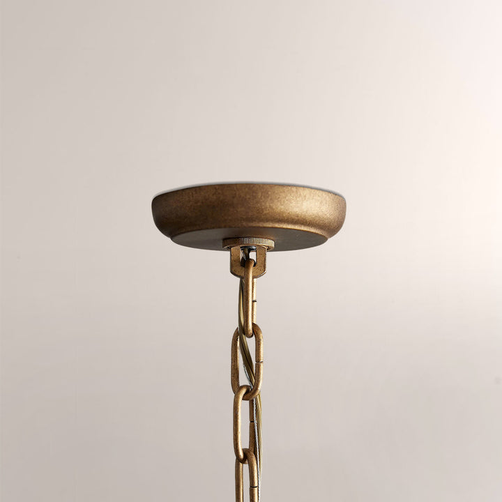 Nathan Crystal Round Chandelier