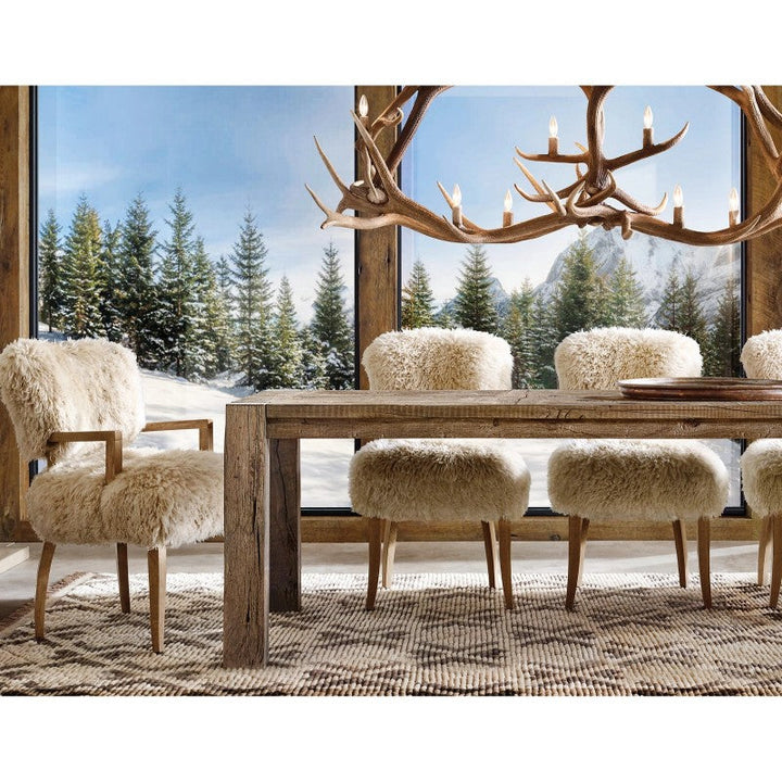 Natural Antler Chandelier 60"