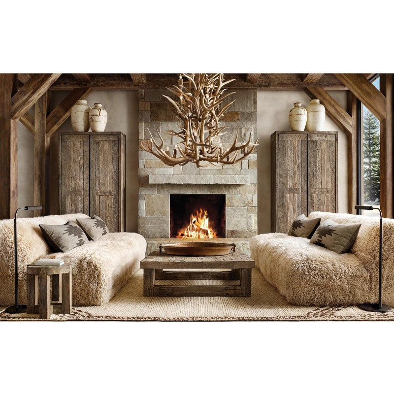 Natural Antler Chandelier 66"