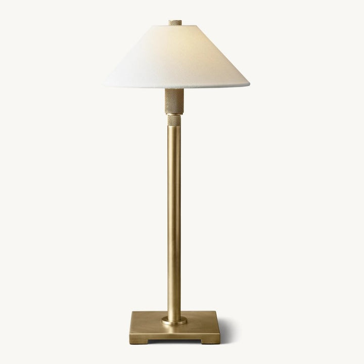 Navier Linen Shade Table Lamp