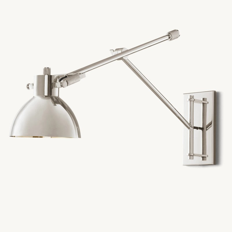 Navier Swing-Arm Task Sconce