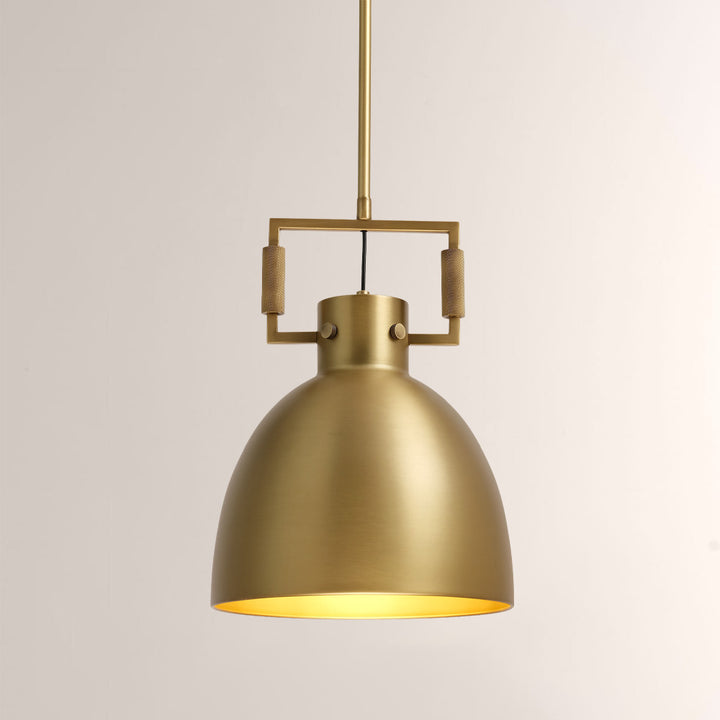 Navier Metal Cloche Pendant