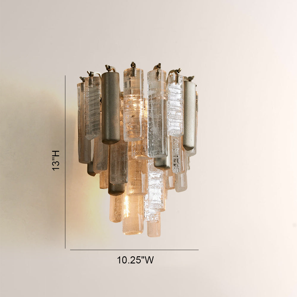 Neva Glass Wall Sconce