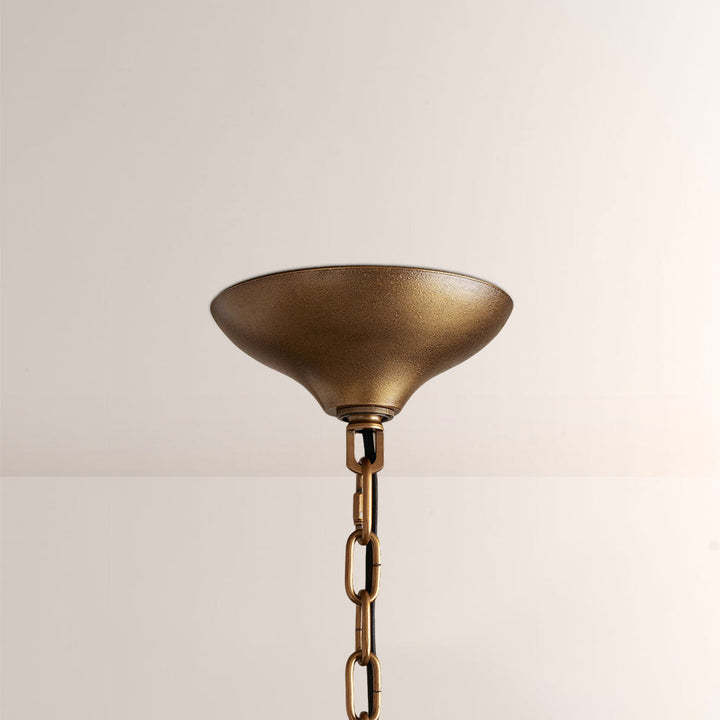 Neva Round Glass Chandelier