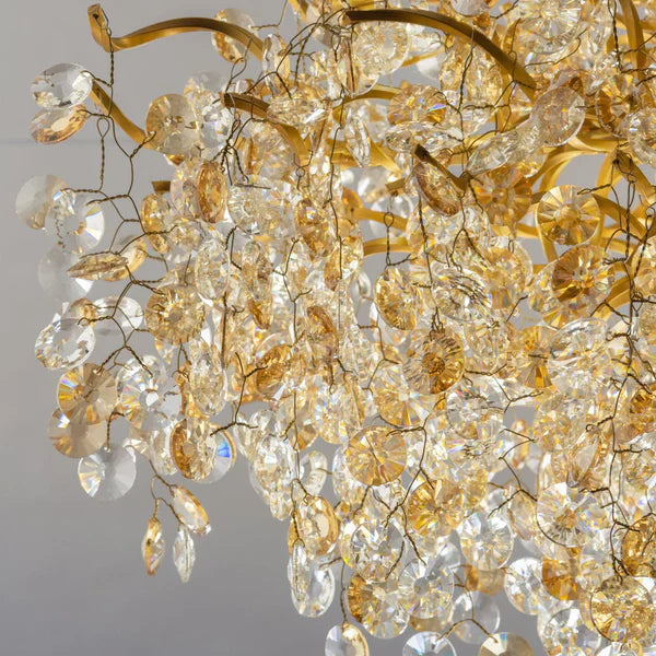 New Modern Light Luxury Branch Crystal Chandelier