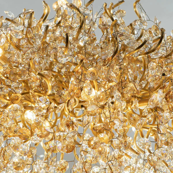 New Modern Light Luxury Branch Crystal Chandelier