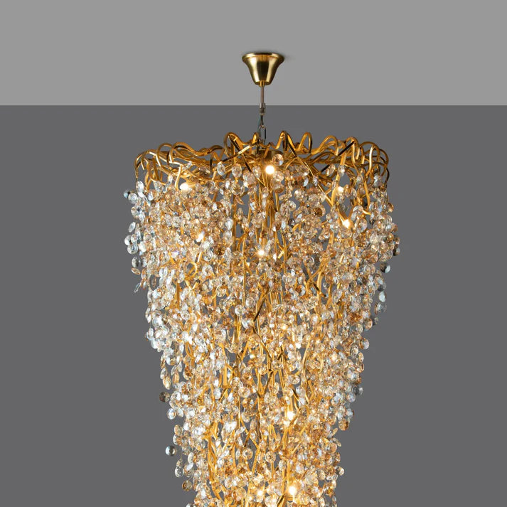 New Modern Light Luxury Branch Crystal Chandelier