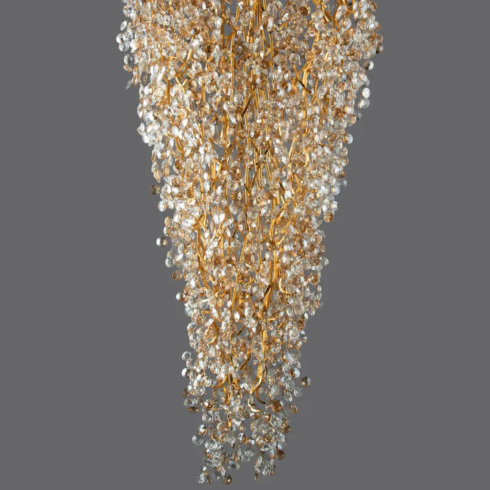 New Modern Light Luxury Branch Crystal Chandelier
