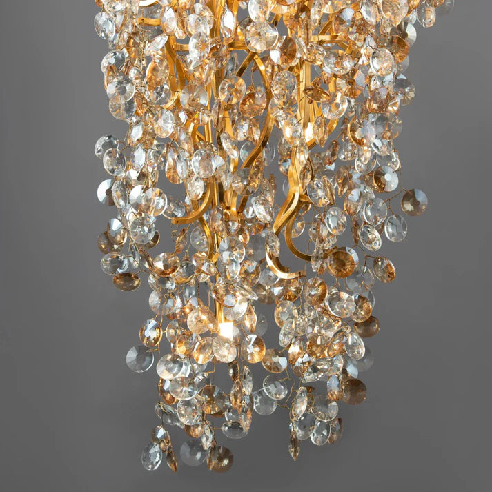 New Modern Light Luxury Branch Crystal Chandelier