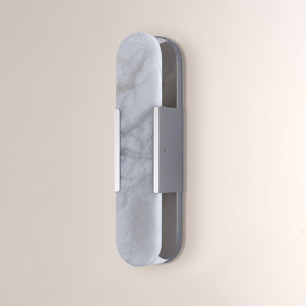 Alabaster OpalEdge Oval Wall Sconce