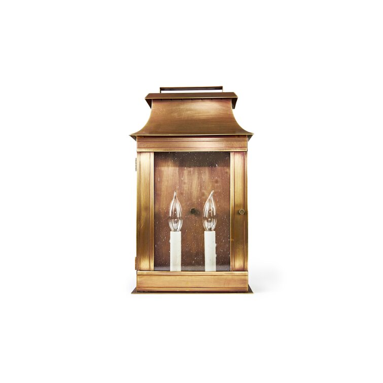 Outdoor Solid Brass Wall Light