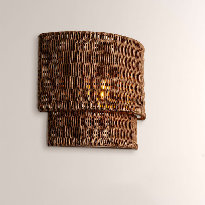 Pallue Rattan Wall Sconce