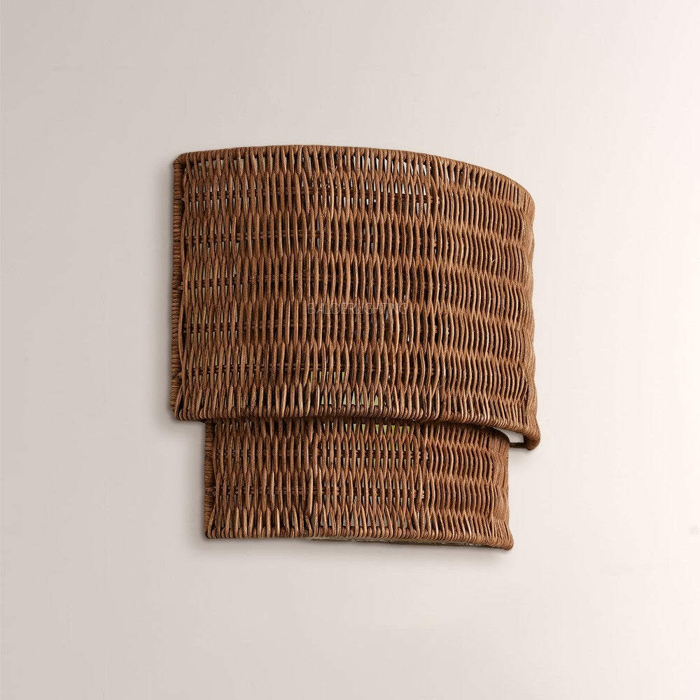 Pallue Rattan Wall Sconce