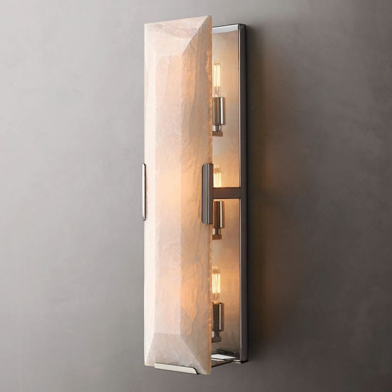 Paula Calcite Linear Sconce