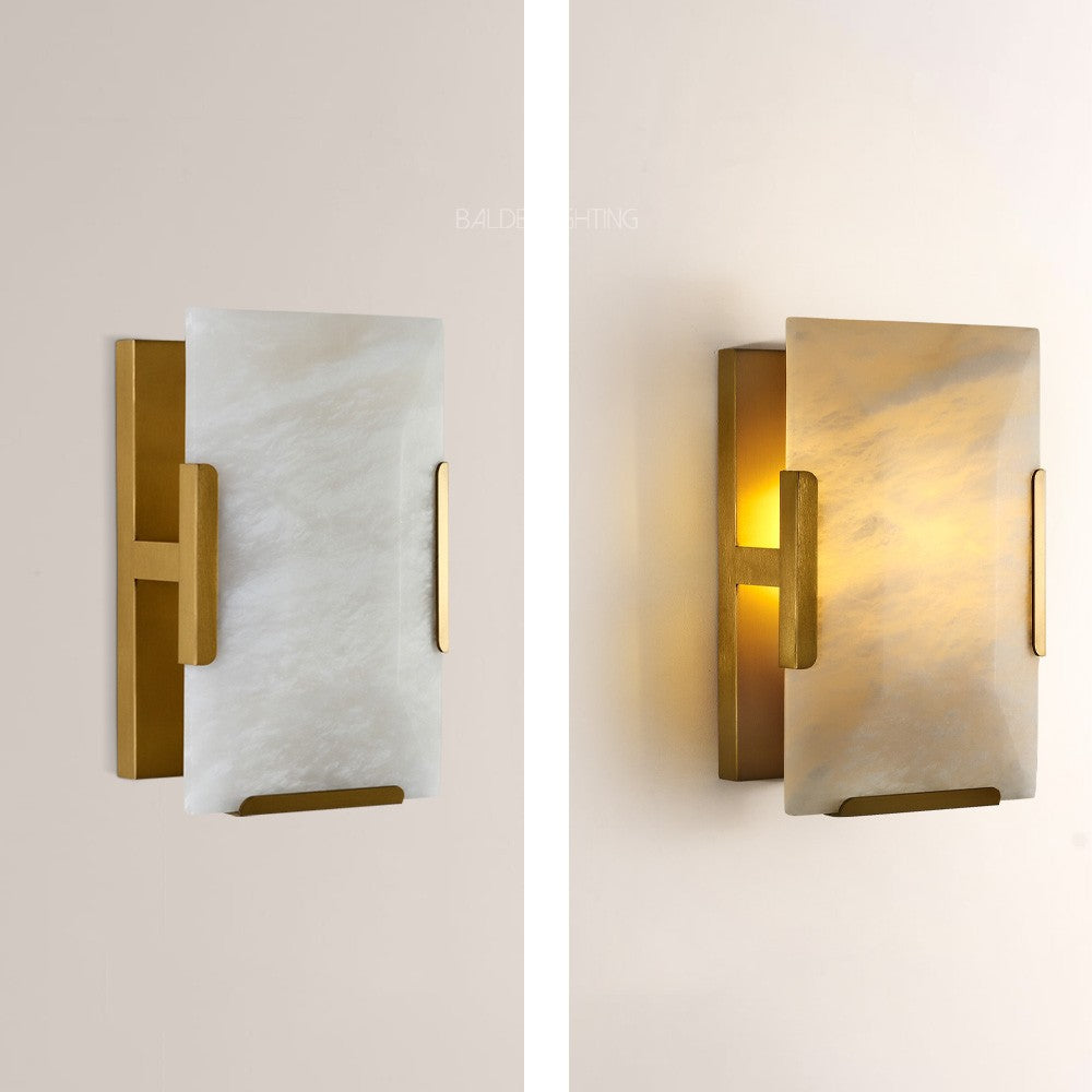 Paula Calcite Short Wall Sconce