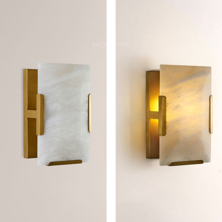 Paula Calcite Short Wall Sconce