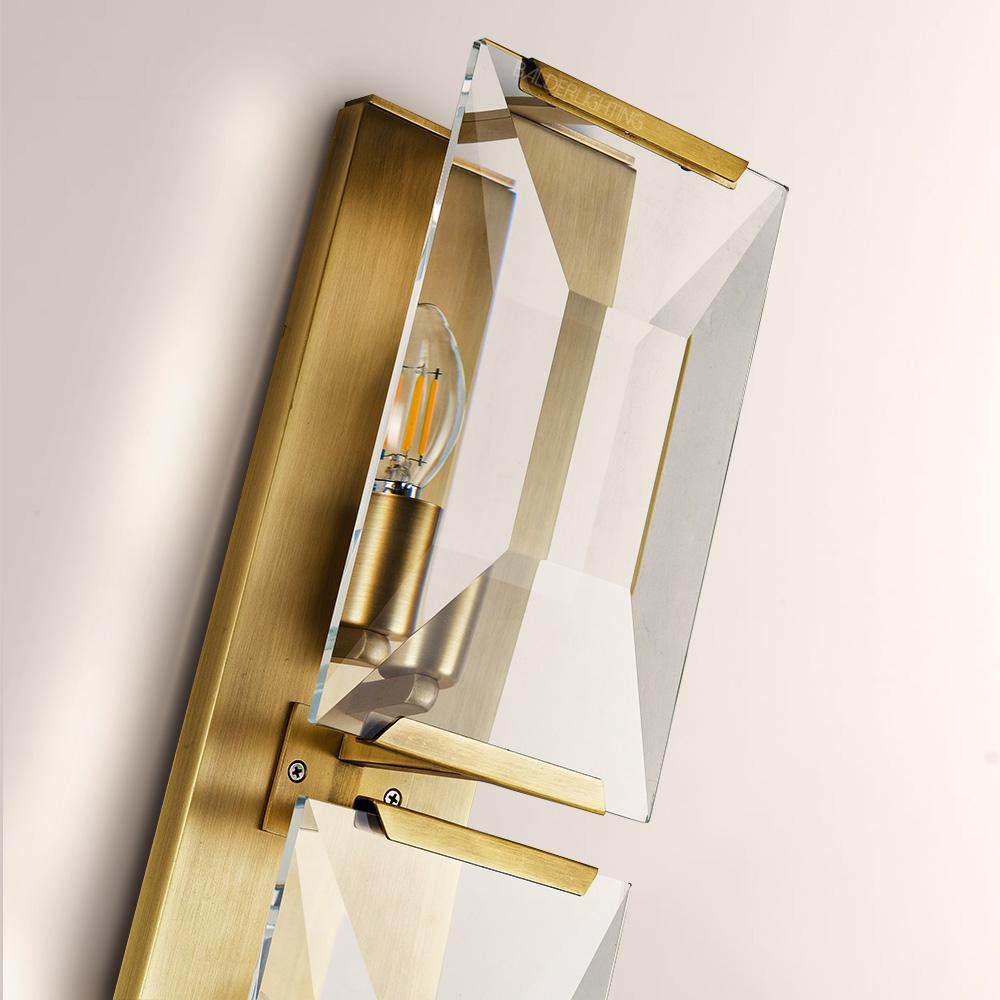 Paula Crystal Triple Wall Sconce