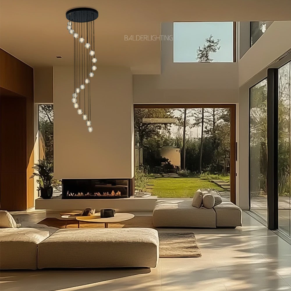 Pearl Ball Ceiling Chandelier