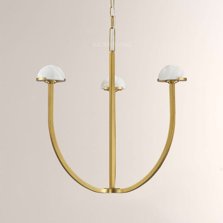 Pedra Round Chandelier 24"